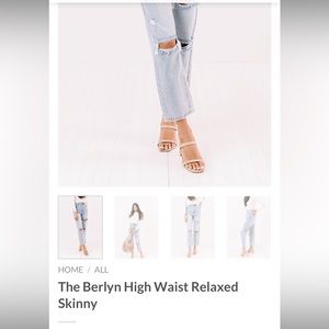 BRAND NEW dee elly straight leg light wash jeans